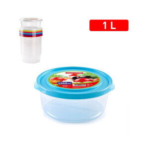 P.Forte Dóza plast Basic kul.1l Color (12/bal)