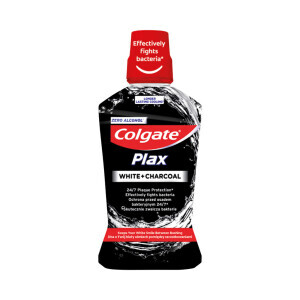 Colgate 500ml Ústní voda CZ Plax White+Charcoal (6/krt)