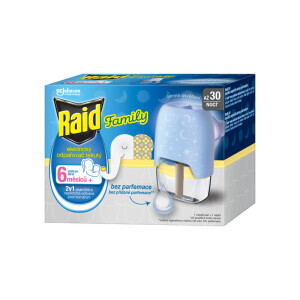 Raid Elek.odpařovač komplet tekutá Family 21ml CZ (12/bal)