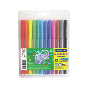 Centropen Fixy Washable 12ks (24/krt)