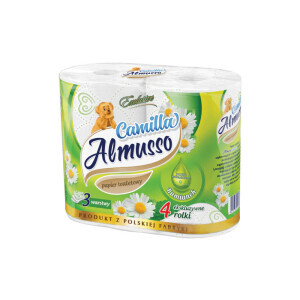 Almusso toaletní papír Camilla 3 vrstvý 4ks (14/krt)