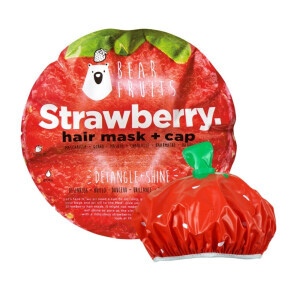 Bear Fruits vlasová maska+Cap 20ml Strawberry  (10/krt)