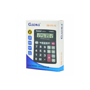 Kalkulačka Gaona DS111-12 (30/bal 60/krt)