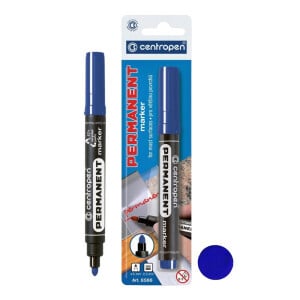 Centropen značkovač 8566 BL modrý (20/bal 200/krt)