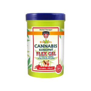Palacio Masážní gel 380ml Cannabis Flex Hot (6/bal)