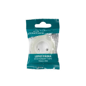 Concorde Lepicí páska 1,5*33m transparent (10/bal 600/krt)