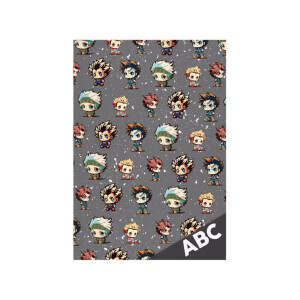 MFP Desky na ABC Anime Mascots(10/krt)