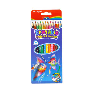 Keyroad Pastelky gumovatelné 12ks (12/bal 144/krt)