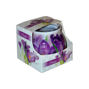 Admit Svíčka ve skle 85g Crocus (12/krt)