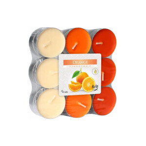 Bispol Svíčka čajová 18ks Orange (6/krt)