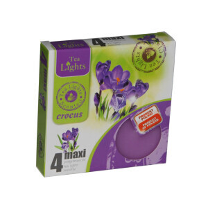 Admit Svíčka čajová Maxi 4ks Black Currant (10/bal)