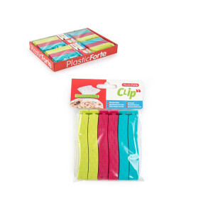 P.Forte Klipy na sáčky 6ks Color (12/bal)
