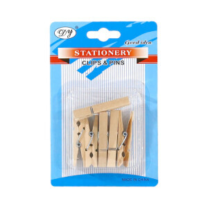 Kolíčky dřevěné mini 48/6ks (12/bal 288/krt)