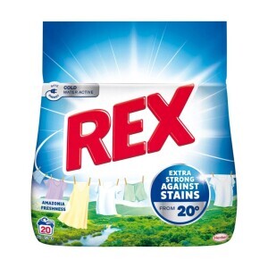 Rex 20WL Prací prášek Amazonia Freshness (12/krt)
