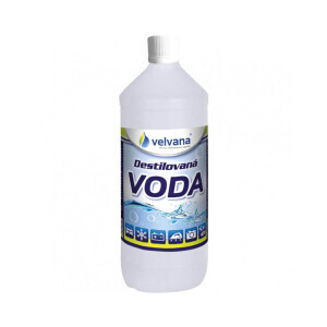 Velvana Destilovaná voda 1l (8/bal)