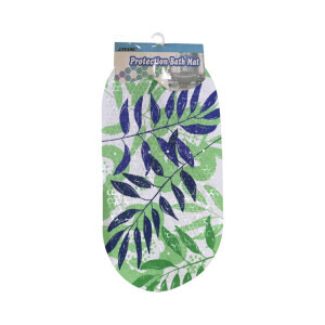 Protiskluz. podložka do koupelny ovál 37*68cm Leaf (60/krt)