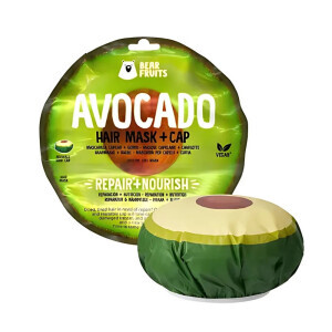 Bear Fruits vlasová maska+Cap 20ml Avocado (10/krt)