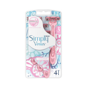 Gillette Venus Holítka Simply3 Smooth 4ks (6/krt)