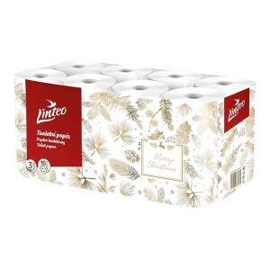 Linteo Toaletní papír 16ks 3-vrstvý Christmas (3/bal)