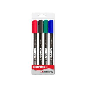 Kores Popisovač K-Marker 4ks (18/bal 324/krt)