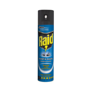 Raid 400ml Spray proti létajícímu hmyzu CZ (12/bal)