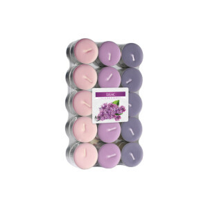 Bispol Svíčka čajová 30ks Lilac (6/krt)