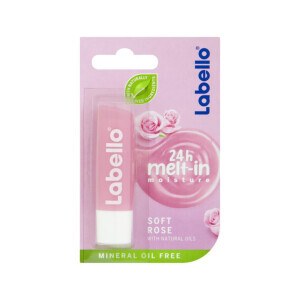 Labello Balzám na rty 4,8g Soft Rose (24/krt)