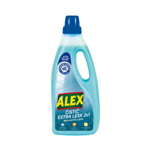 Alex 750ml čistič s leskem 2v1 na lino a dlažbu (12/krt)