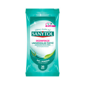 Sanytol Vlh.ubrousky 24ks Dezinfekce Eukalyptus (10/krt)