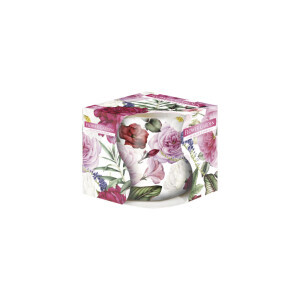 Bispol Svíčka ve skle SN71/100g Flower Garden (6/krt)