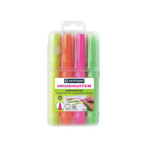 Centropen Zvýraznovač 8552 4ks BL (10/bal 100/krt)