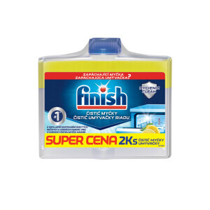 Finish 250ml Čistič myčky DUO Lemon (6/krt)