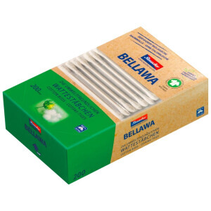 Bellawa vatové tyčinky EKO natural 200ks (30/krt)