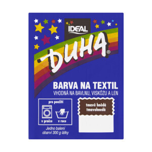 Duha Barva na textil tmavě hnědá č.41 (18/krt)