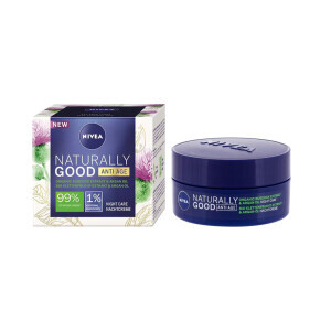 Nivea Pleť.krém 50ml Naturally Good Anti Age night N (3/bal 12/krt)