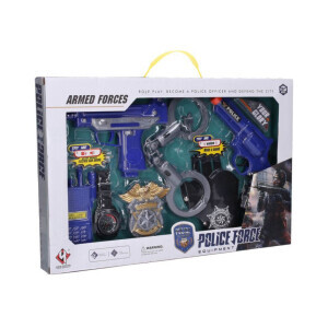 Policejní sada zbraní 18cm (24/bal 24/krt)