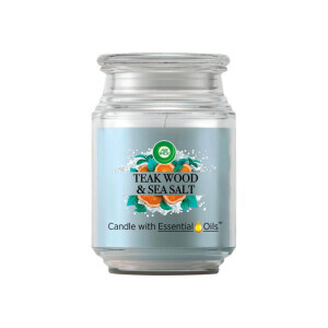 Airwick Svíčka 480g Teak Wood&Sea Salt N (1/krt)
