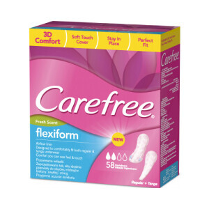 Carefree Intimky 56ks Cotton Flexiform Fresh (5/krt)