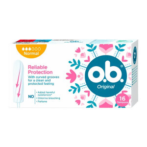 O.B. Tampony 16ks Normal (6/bal 180/krt)