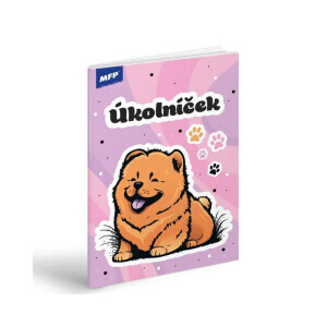 MFP Úkolníček A6 Pes (10/bal 4000/krt)