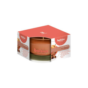 Bolsius Svíčka ve skle 50/80mm True Scents Apple Cinnamon (6/krt)