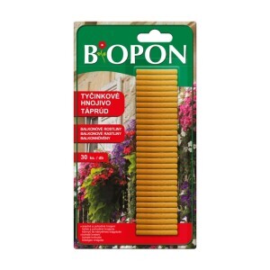 B*OPON tyčinkové hnojivo balkonové rostliny(30/krt)