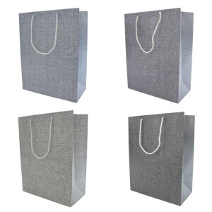 Dárková taška ''XL'' Grey (12/bal 288/krt)