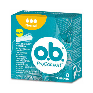 O.B. Tampony 8ks PC Normal (360/krt)