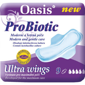 Oasis vložky Ultra wings ProBiotic 