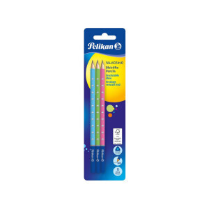 Herlitz Tužka 3ks Silverino (10/bal 240/krt)