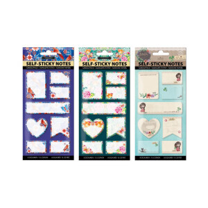 Argus Samolepící štítky Sticky notes LC mix (6/bal)