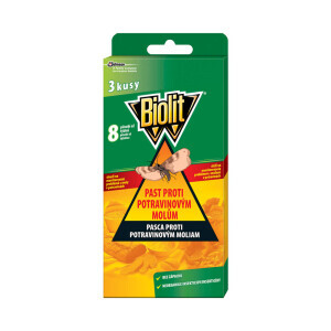 Biolit Lapač potravinových molů 3ks CZ (6/bal)