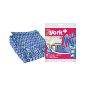 York Utěrka kuchyňská 10ks 35*35cm mikrovlákno (40/krt)
