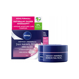 Nivea Pleť.krém 50ml Moisturizing D/S night (3/bal 12/krt)